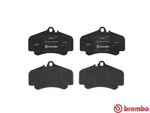 A.B.S. P 65 011 BREMBO Bremsbelagsatz, Scheibenbremse